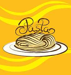 Image showing Vector Pasta