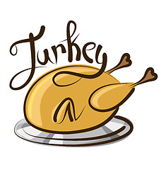 Image showing Vector Turkey