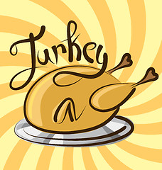 Image showing Vector Turkey