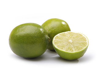 Image showing Green fresh limes