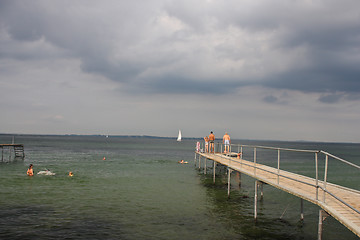 Image showing At the beach