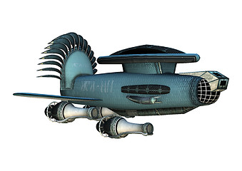 Image showing Fantasy Cargo Starship