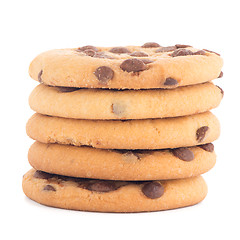 Image showing Stack of cookies