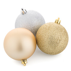 Image showing Christmas decorative balls