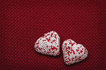 Image showing Hearts in love