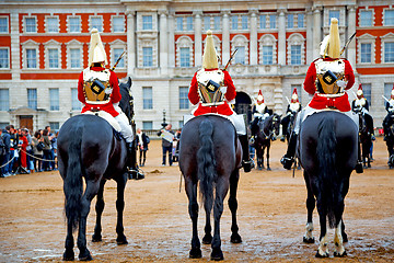 Image showing for    the queen in  and cavalry 