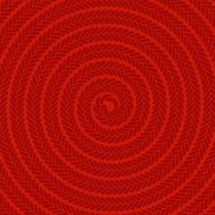 Image showing Abstract Red Spiral Background