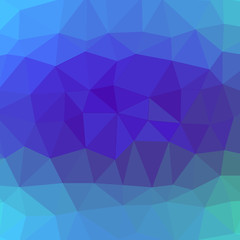 Image showing Mosaic Blue Background