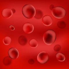 Image showing Red Blood Background