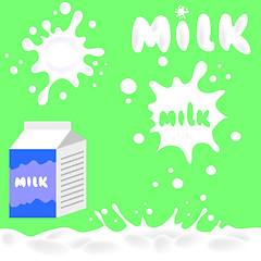 Image showing Milk Box and  Blots