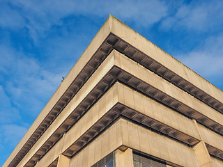 Image showing Central Library in Birmingham