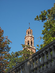 Image showing Moncanino Tower in San Mauro