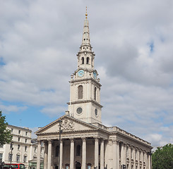 Image showing St Martin church in London