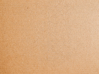 Image showing Retro looking Brown corrugated cardboard background