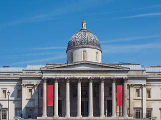 Image showing National Gallery in London