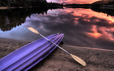 Image showing Algonquin Park Muskoka Ontario Lake Wilderness