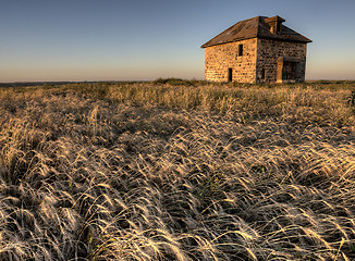 Image showing Abandoned Stone House