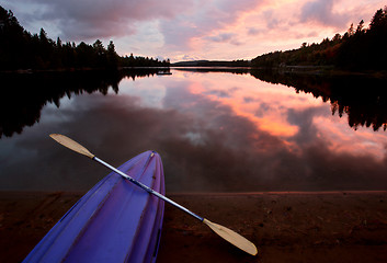 Image showing Algonquin Park Muskoka Ontario Lake Wilderness