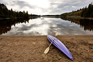 Image showing Algonquin Park Muskoka Ontario Lake Wilderness