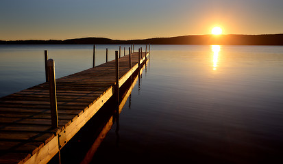 Image showing Algonquin Park Muskoka Ontario Lake Wilderness