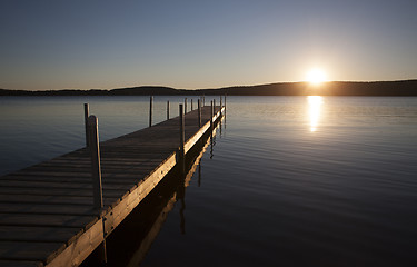 Image showing Algonquin Park Muskoka Ontario Lake Wilderness