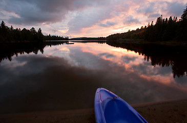 Image showing Algonquin Park Muskoka Ontario Lake Wilderness