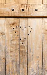 Image showing Heart on a door