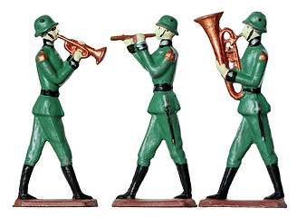 Image showing Toy Military Band