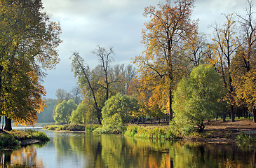 Image showing Autumn in the Park