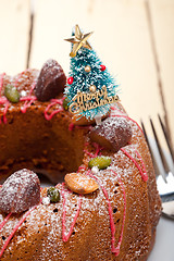 Image showing Christmas cake 