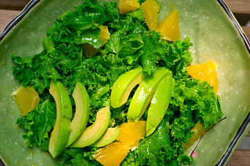 Image showing fresh avocado salad 