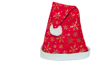 Image showing Festive headgear for Santa Claus.