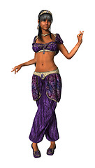 Image showing Young Harem Dancer