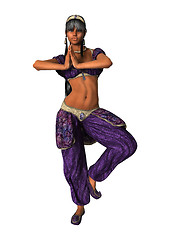 Image showing Young Harem Dancer