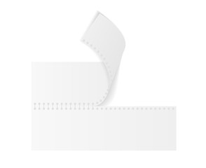 Image showing white blank paper