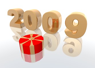 Image showing New Year 2009