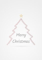 Image showing merry christmas card