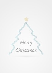 Image showing merry christmas card