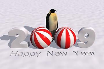 Image showing New Year 2009