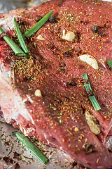 Image showing Raw beef meat