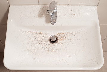 Image showing sink after shave