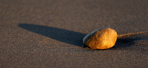 Image showing Sunset Stone