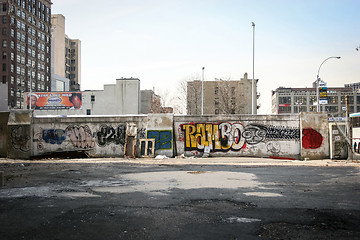 Image showing Graffiti wall in Manhattan