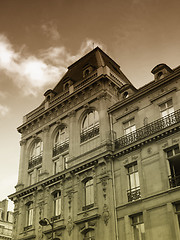 Image showing Ancient parisian building
