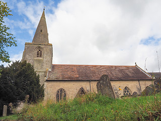 Image showing St Mary Magdalene church in Tanworth in Arden