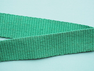 Image showing Green ribbon