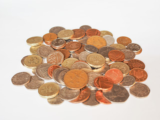 Image showing Pound coins