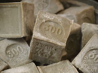 Image showing brown soaps