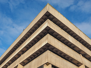 Image showing Central Library in Birmingham