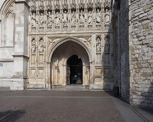 Image showing Westminster Abbey in London